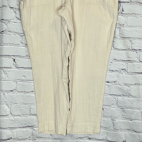 Old Navy Slouchy Tapered Wish Bone High Rise Cotton Cargo Pants 16 NWT - Picture 4 of 14